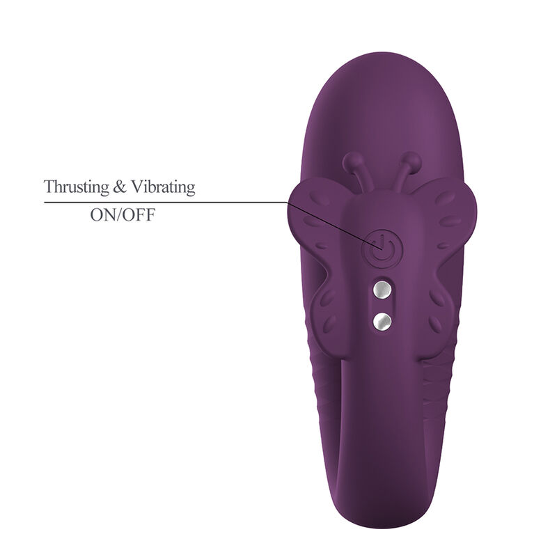 PRETTY LOVE - VIBRADOR DE OVO COM ACIONAMENTO POR APLICATIVO KLAY ROXO - Image 6