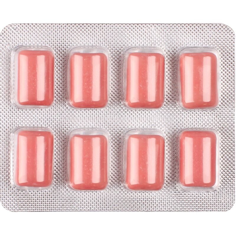 WUG Climax - Goma de mascar funcional com Maca, Damiana e Ginseng para aumentar o desejo e a vitalidade íntima. Cartela com 8 unidades. - Image 3