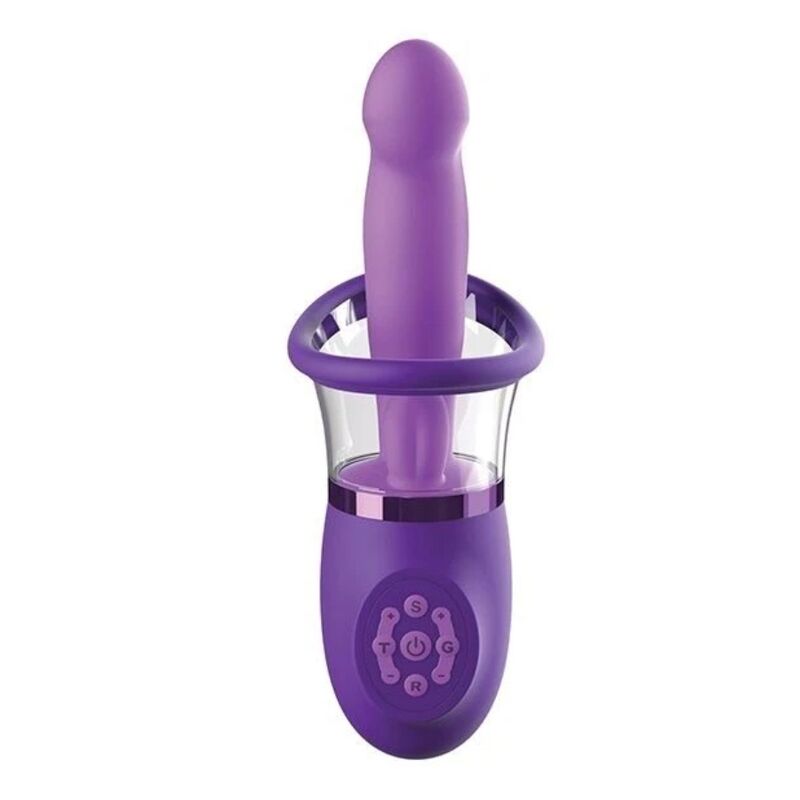 FANTASY FOR HER - VIBRADOR RABBIT PRO PLUS ULTIMATE PLEASURE ROXO 20,3 CM