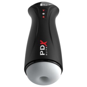 PDX ELITE - FAP-GASM CLEAR MASTURBADOR MASCULINO COM SUCÇÃO INTERMITENTE