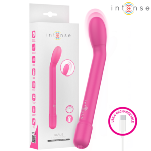 INTENSE - ESTIMULADOR DE PONTO G RECARREGÁVEL KARLIE ROSA