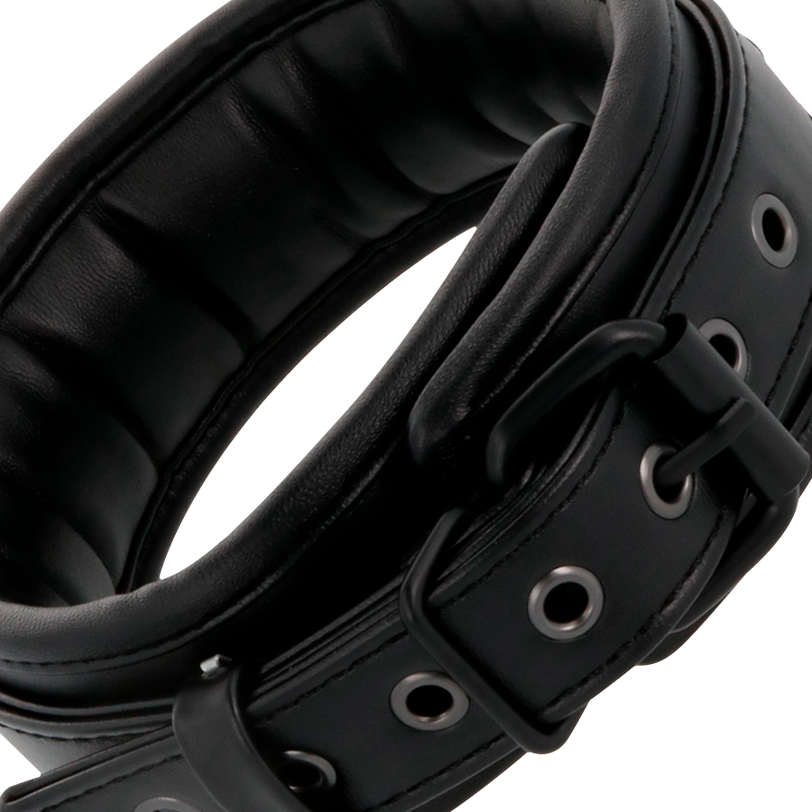 DARKNESS - BLACK NECKLACE WITH CHAIN - Image 3