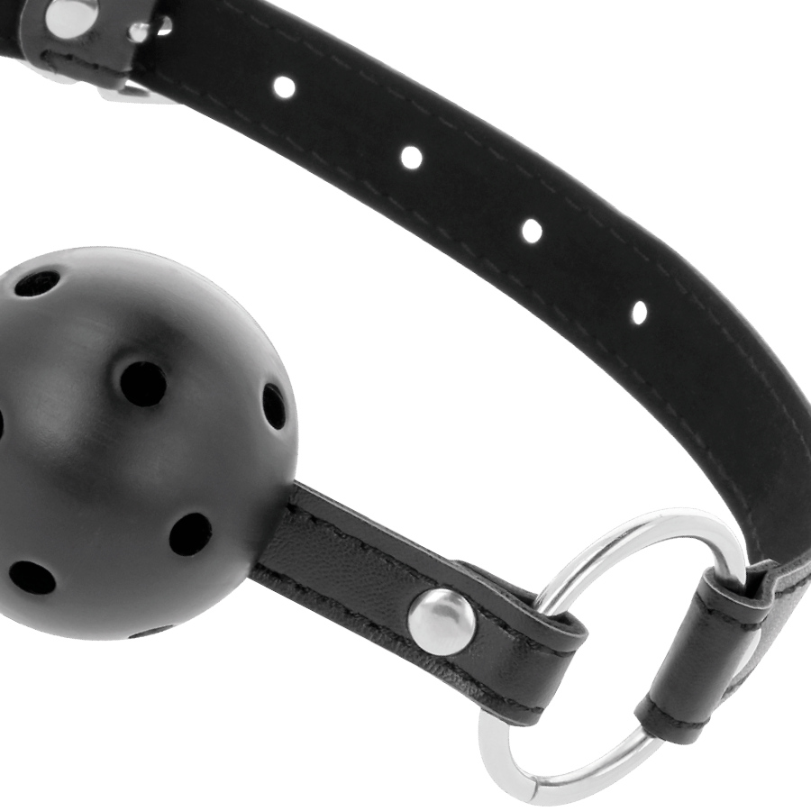 DARKNESS - BLACK BREATHABLE GAG - Image 3