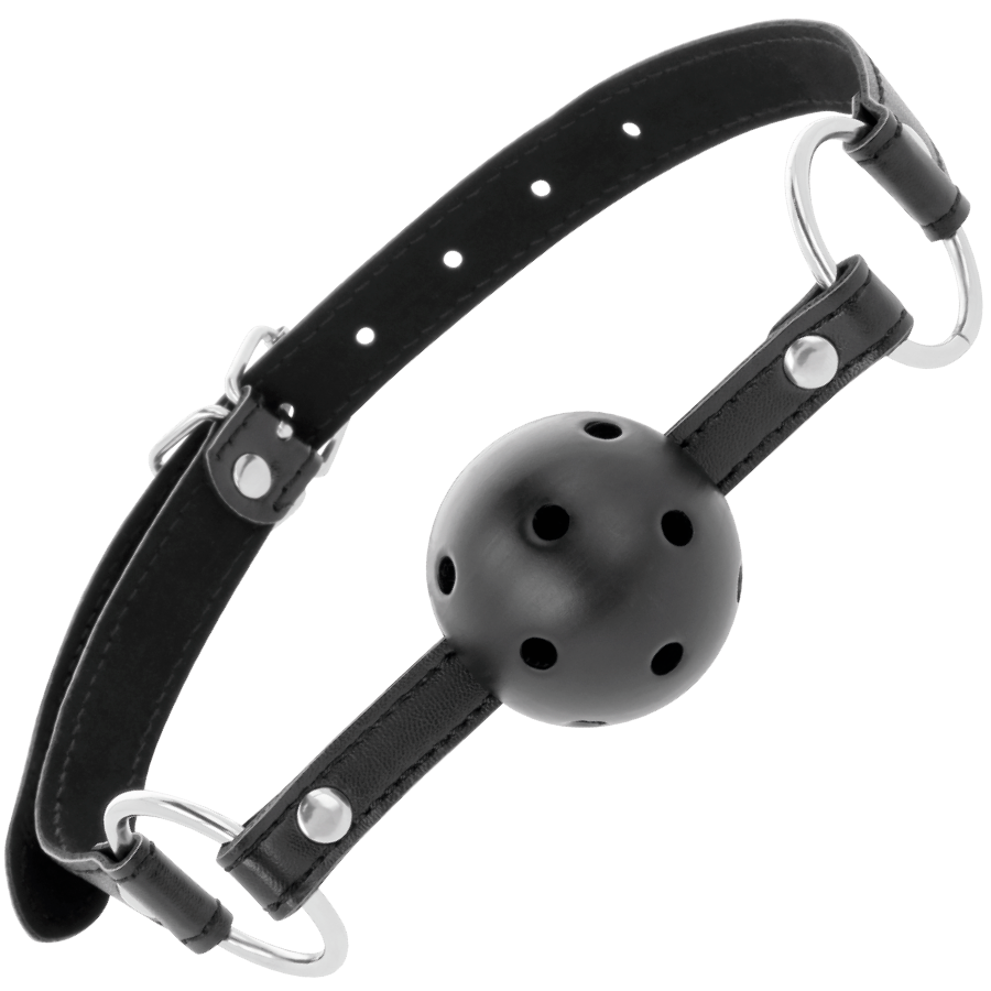 DARKNESS - BLACK BREATHABLE GAG - Image 2