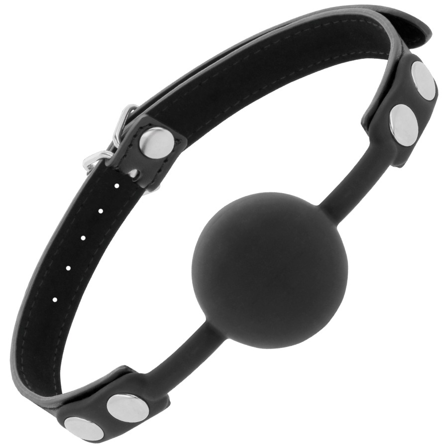 DARKNESS - BLACK SILICONE GAG - Image 2