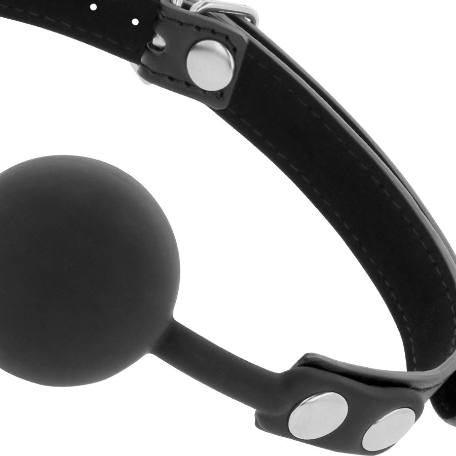 DARKNESS - BLACK SILICONE GAG - Image 3
