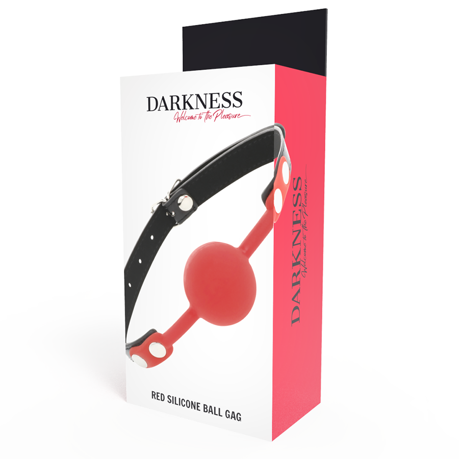 DARKNESS - RED SILICONE GAG - Image 4