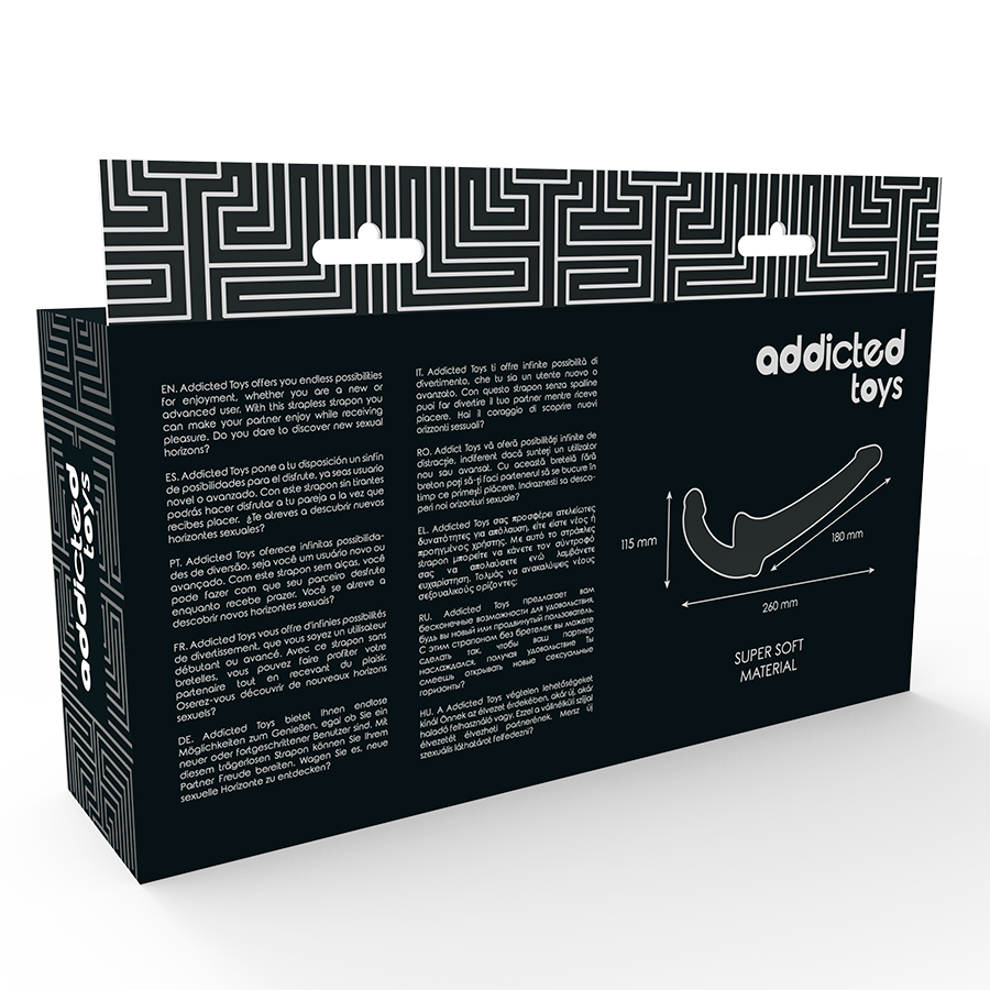 ADDICTED TOYS - DILDO COM RNA S SEM SUJEITO PRETO - Image 6
