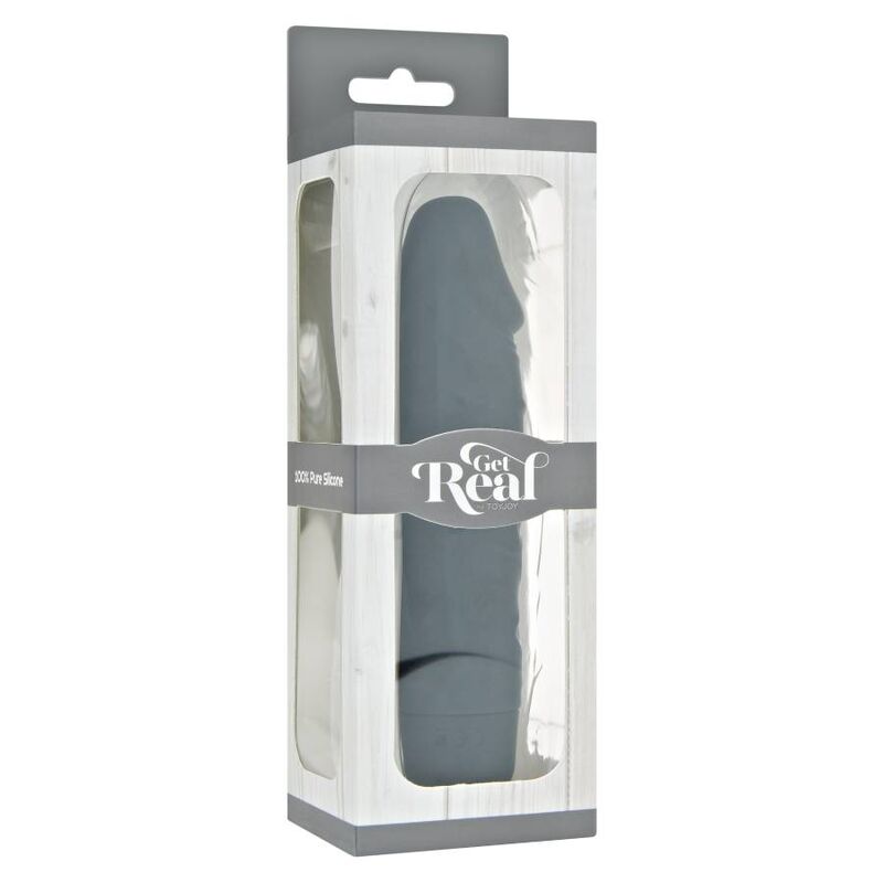 GET REAL - MINI VIBRADOR CLSSICO PRETO - Image 3
