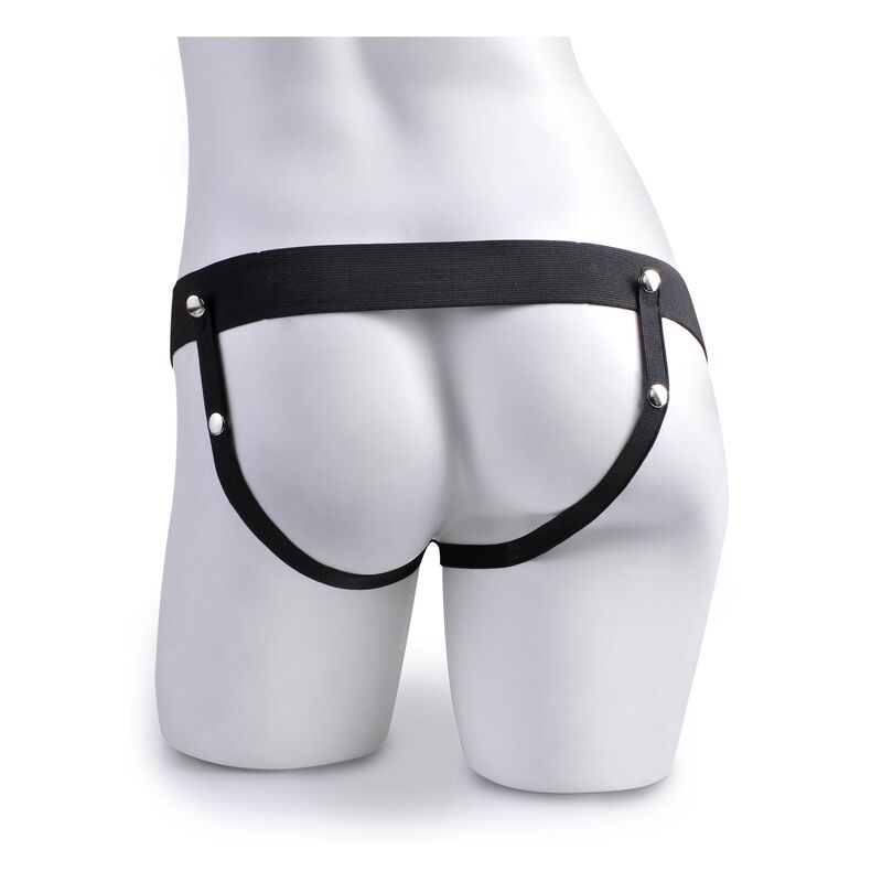 FETISH FANTASY SERIES - ARNÊS AJUSTVEL PÉNIS REALÍSTICO COM BOLAS SQUIRTING 19 CM - Image 4