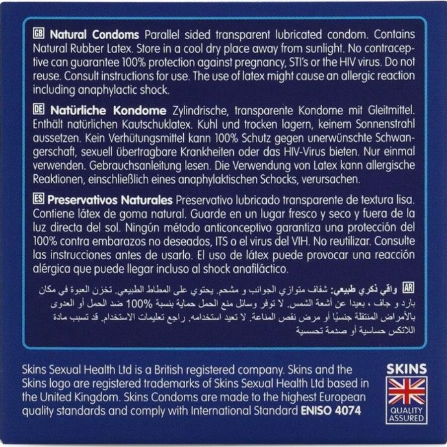 SKINS - PRESERVATIVOS NATURAIS PREMIUM PACOTE 4 - Image 4