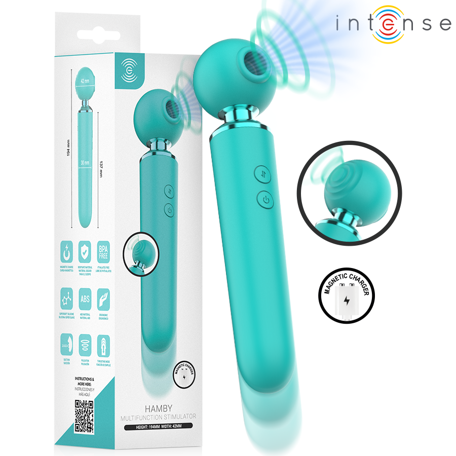 INTENSE - HAMBY ESTIMULADOR MULTIFUNCIONAL DE SUCÇÃO E VIBRAÇÃO - Image 2