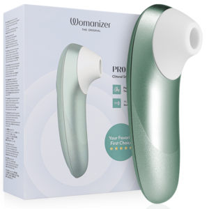 WOMANIZER - PRO VIBRANT CLITORIAL ESTIMULANTE VERDE SÁLVIA