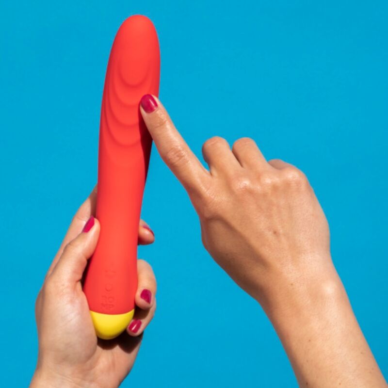 ROMP - HYPE VIBRADOR MULTIFUNCIONAL PARA PONTO G VERMELHO - Image 2