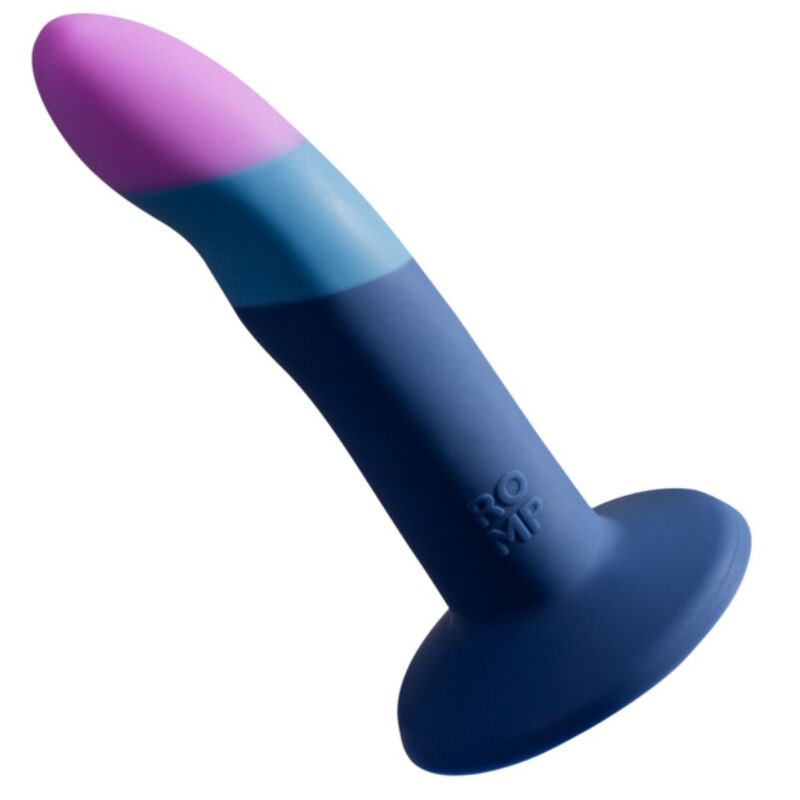 ROMP - PICCOLO DILDO DE SILICONE COM VENTOSA TRICOLORIDA 14 CM - Image 2