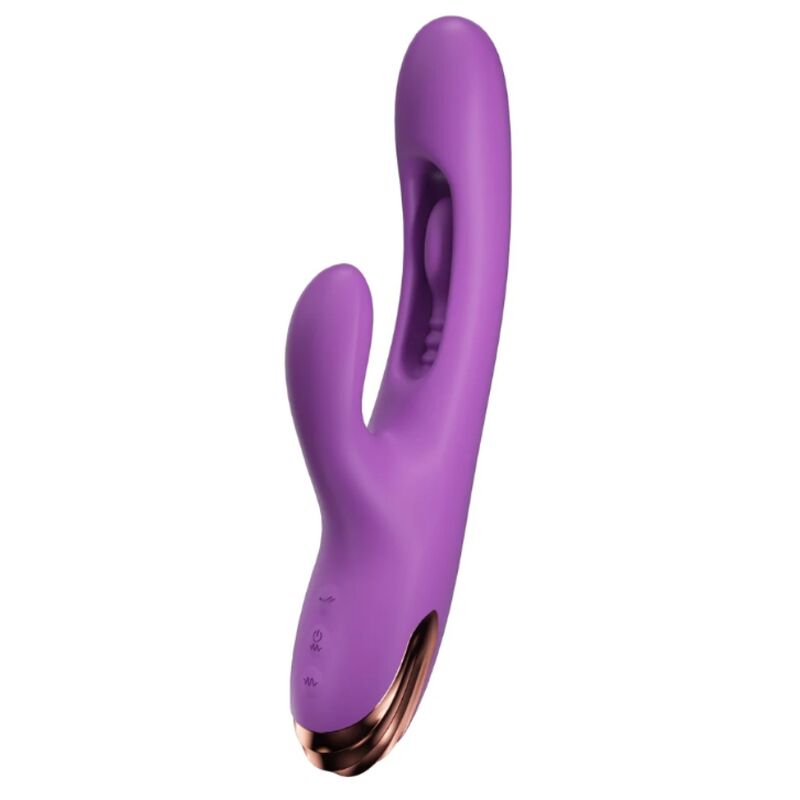 SHE.E.O - VIBRADOR RABBIT PARA PONTO G COM MOVIMENTO DIGITAL ROXO - Image 5