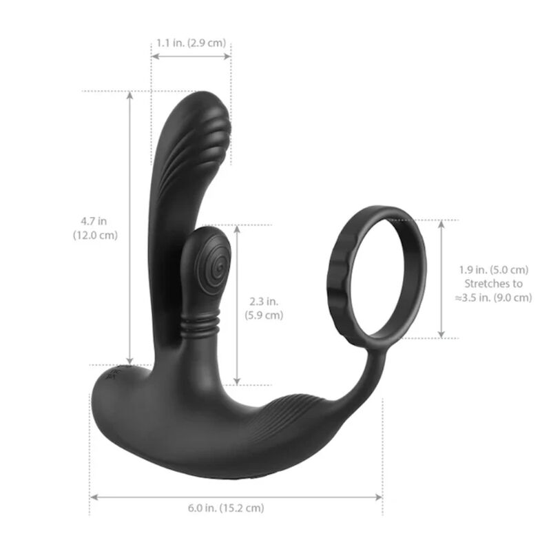 ANAL FANTASY ELITE - ESTIMULADOR ANAL E PERINEAL RECARREGÁVEL PARA INTIMIDAÇÃO E ORGASMO ANAL - Image 2