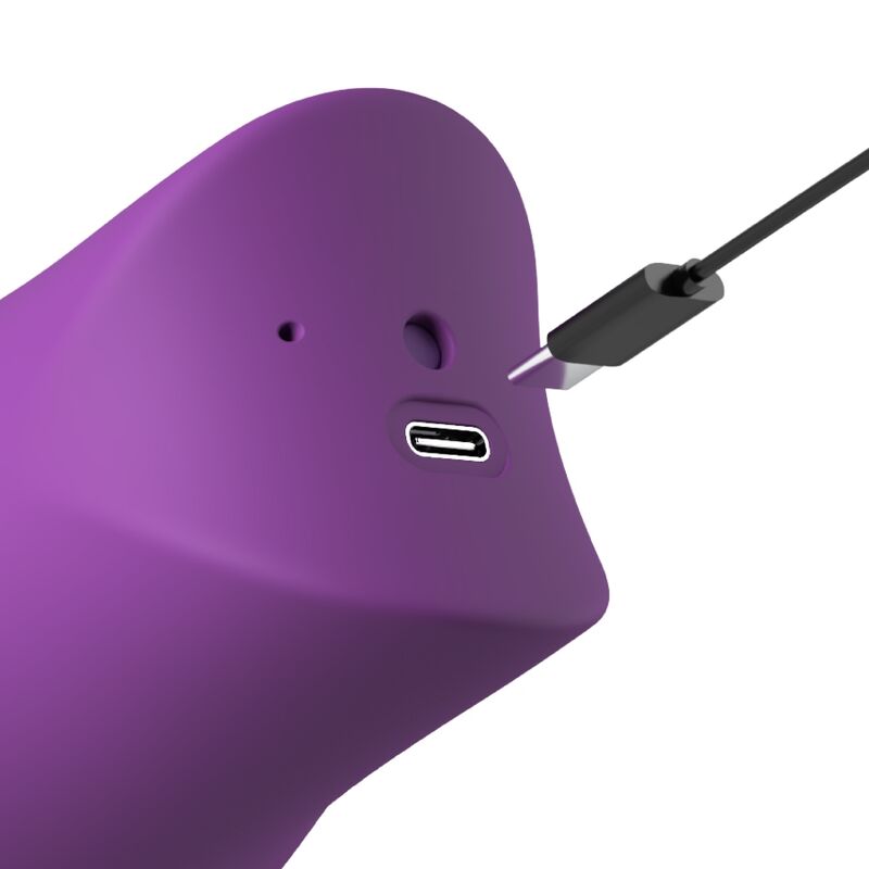 FANTASY FOR HER - LUSH KISS PLUSH PURPLE SUCTION & LICKING CLITORIAL TIMULATOR - Image 5
