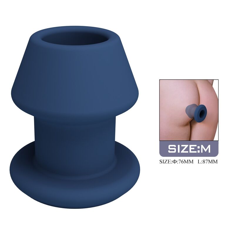 MR PLAY - JACK BLUE PLUG ANAL OCO DE SILICONE TAMANHO M - Image 2