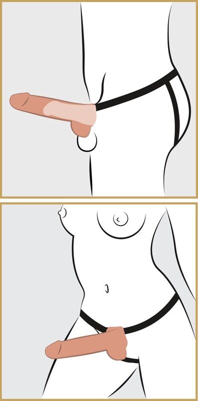 FETISH FANTASY SERIES - ARNÊS AJUSTVEL PÉNIS REALÍSTICO COM BOLAS SQUIRTING 19 CM - Image 5
