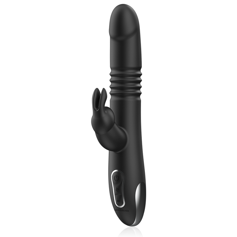 BLACK&SILVER - KENJI VIBRADOR RABBIT UP & DOWN + CONTROLO REMOTO WATCHME - Image 5