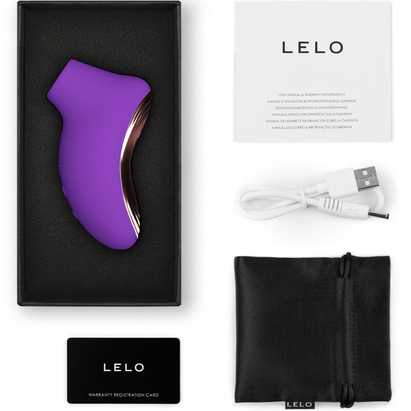 LELO - SONA 2 VIAGEM ROXO SONIC CLITORIS MASSAGER - Image 4