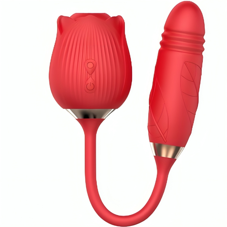 ARMONY - FLOR DELIGHT SUCCIONADORA E EMPURRA VERMELHA