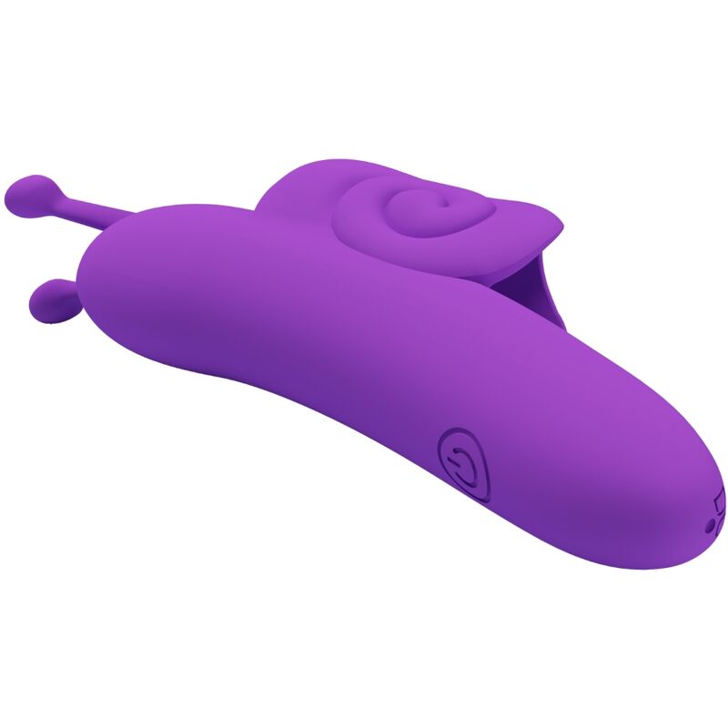 PRETTY LOVE - SNAIL ESTIMULADOR DE DEDO ROXO PODEROSO - Image 4