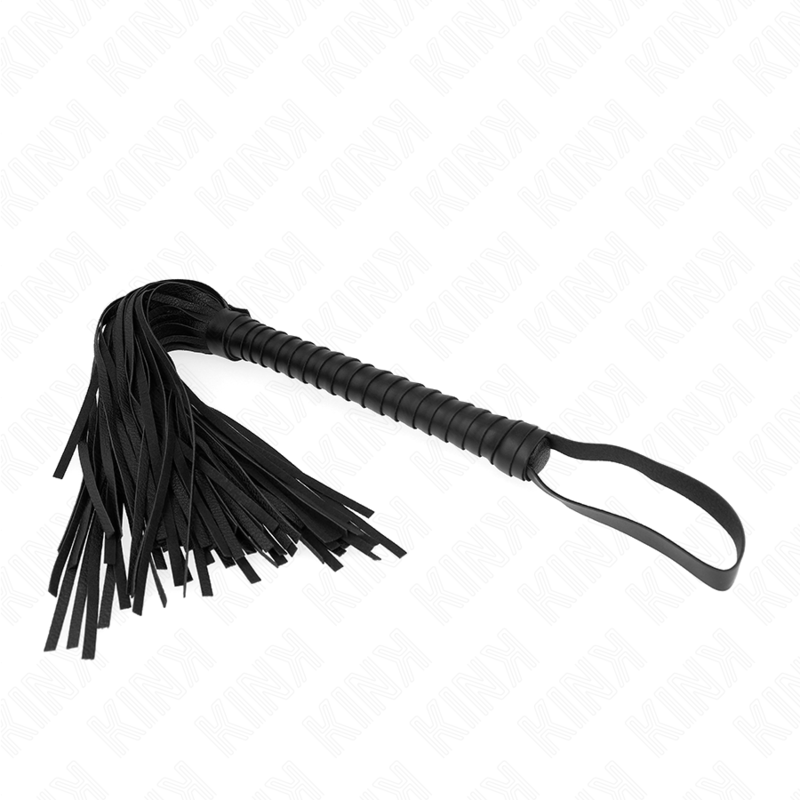 KINK - CHICOTE COM CABO TEXTURADO PRETO 48,5 CM - Image 4