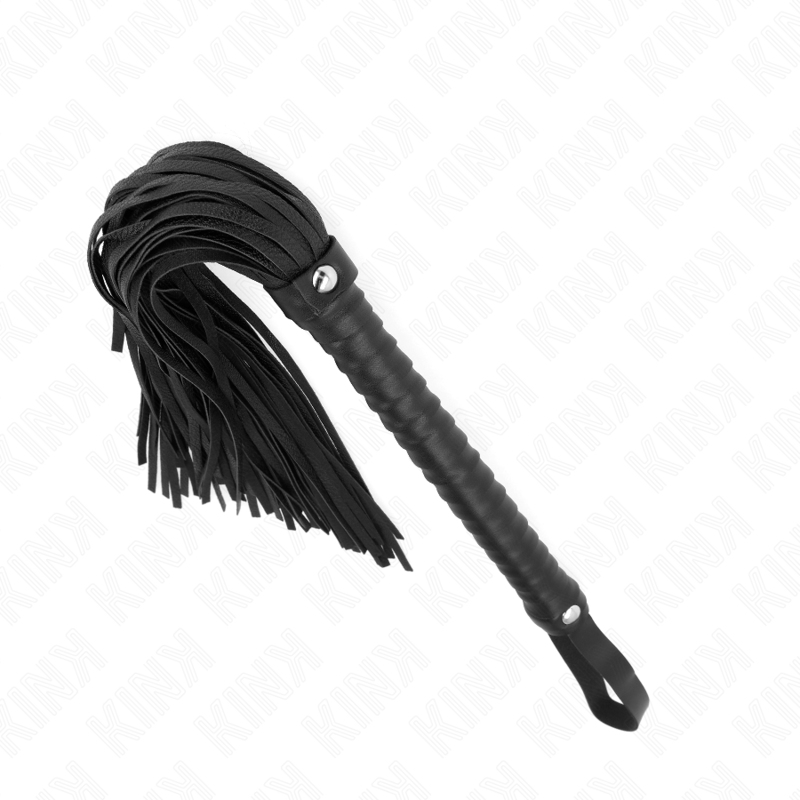 KINK - CHICOTE COM CABO TEXTURADO PRETO 48,5 CM - Image 5