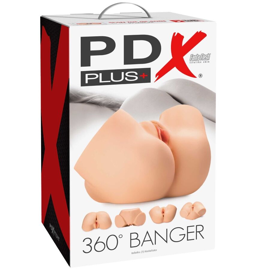 PDX PLUS - 360 BANGER MASTURBADOR ANAL E VAGINA REALISTA - Image 2