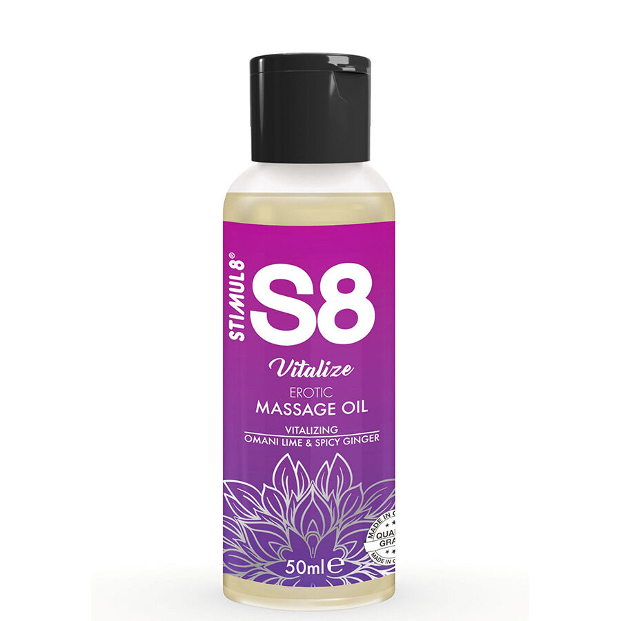 STIMUL8 - ÓLEO DE MASSAGEM S8 CAIXA 3 X 50 ML - Image 3