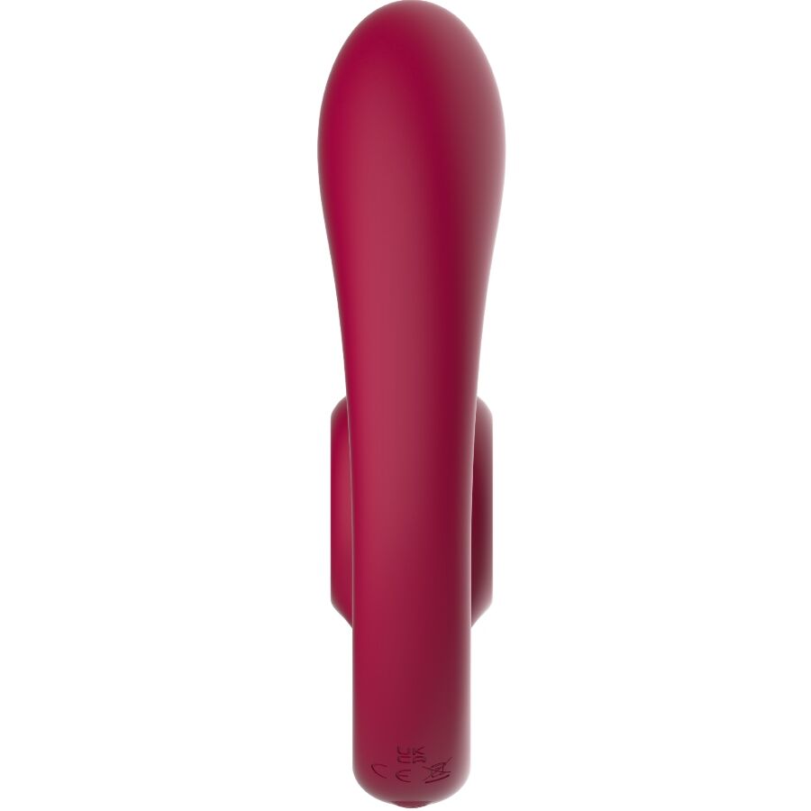 SNAIL VIBE - GIZI DUO ESTIMULADOR DE CASAIS COM CONTROLE REMOTO BURGUNDY - Image 5
