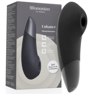 WOMANIZER - ESTIMULADOR CLITORIAL INTENSO PRETO