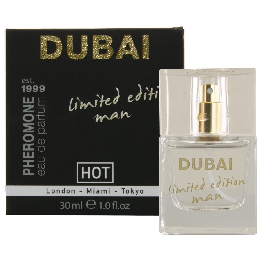 HOT - PERFUME DE FEROMÔNIOS DUBAI EDIÇÃO LIMITADA MASCULINO 30 ML