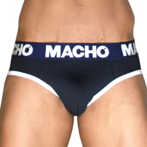 MACHO - MCH008 AZUL MARINHO CLÁSSICO SLIP XL