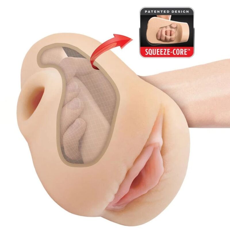 PDX PLUS - VAGINA REALISTA, APERTO E EMOÇÃO, 18 CM - Image 2