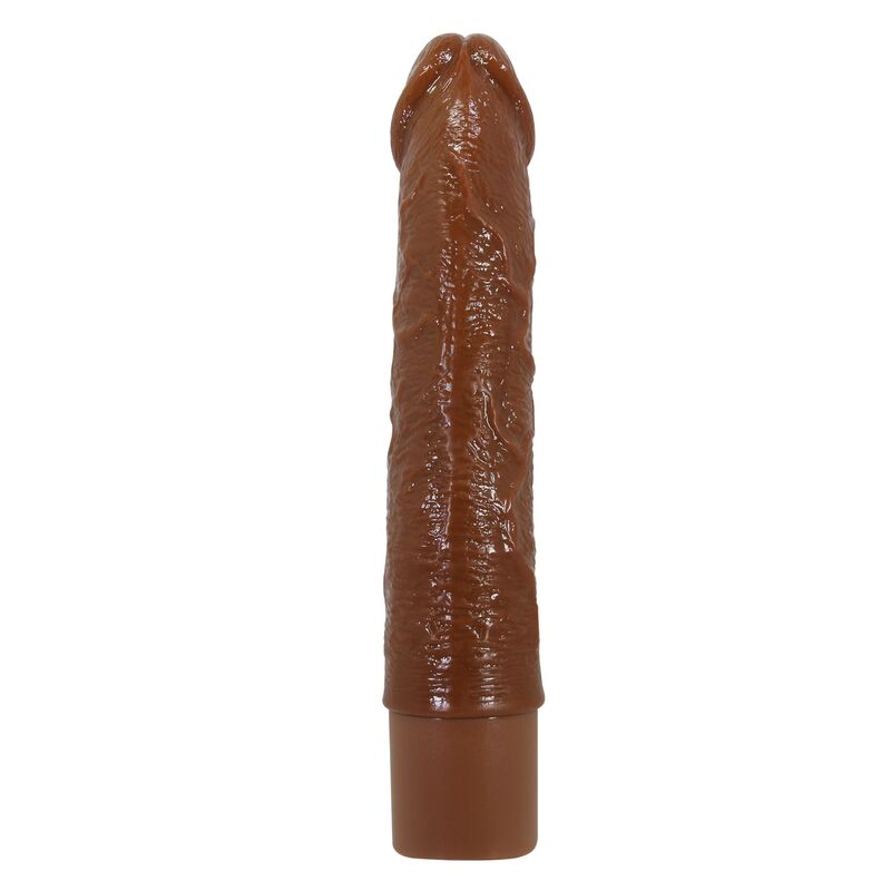 PRETTY LOVE - VIBRADOR REALISTA LEONARDO 20 CM Ø 4 CM MARROM - Image 4