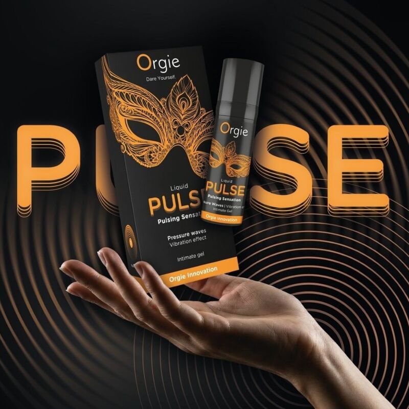 ORGIE - PULSE KISSABLE PULSING SENSATION GEL ÍNTIMO 15 ML - Image 4
