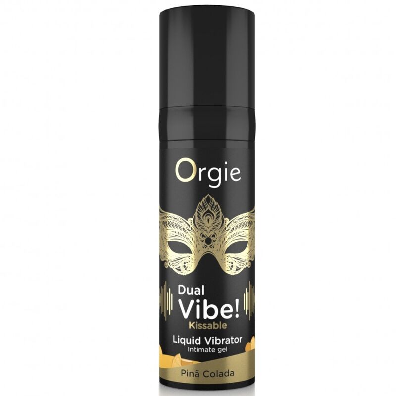 ORGIE - VIBE DUPLA! VIBRADOR LÍQUIDO BEIJÁVEL PIÑA COLADA 15 ML - Image 2