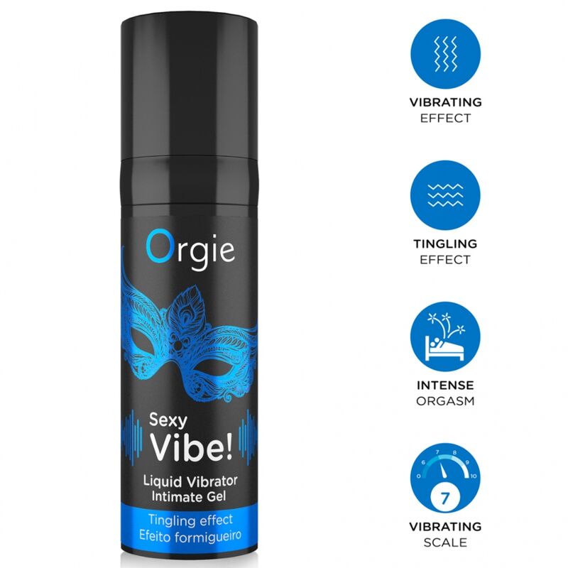 ORGIE - VIBRAÇÃO SEXY! VIBRADOR LÍQUIDO 15 ML
