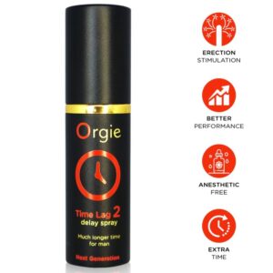 ORGIE - SPRAY RETARDA TIME LAG 2 SEM ANESTÉSICO 10 ML