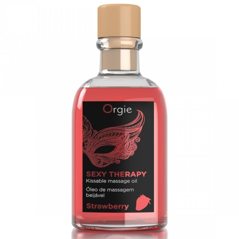 ORGIE - MASSAGEM LÁBIOS MORANGO BEIJÁVEL CONJUNTO DE MASSAGEM BEIJÁVEL 100 ML - Image 2