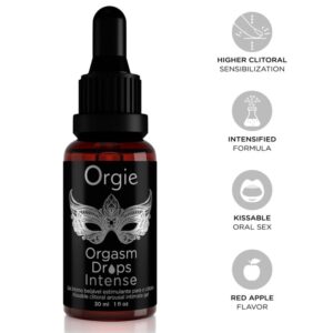ORGIE - GOTAS PARA ORGASMO: ESTIMULAÇÃO CLITORIANA INTENSA E EXTREMA 30 ML