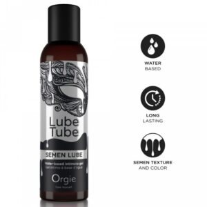 ORGIE - LUBRIFICANTE PARA SÊMEN EM TUBO, GEL ÍNTIMO À BASE DE ÁGUA, 150 ML