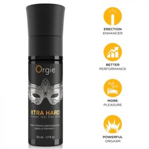 ORGIE - GEL EXTRA FORTE PARA EREÇÃO E AUMENTO DA EREÇÃO 50 ML