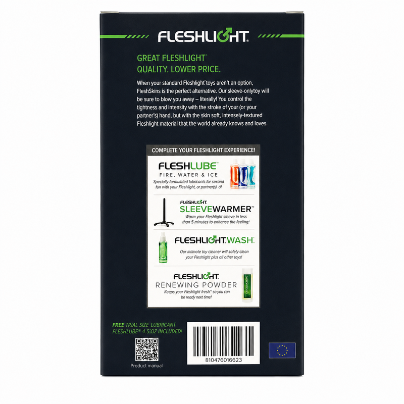 FLESHLIGHT – FLESHSKINS GRIP BLUE ICE MASTURBADOR MANUAL MASCULINO AZUL - Image 6