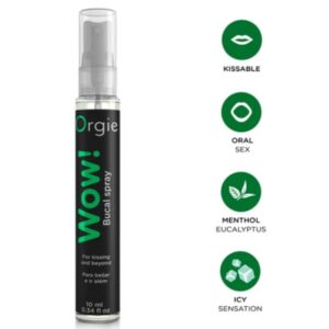 ORGIE - UAU! SPRAY BUCAL DE MENTOL E EUCALIPTO 10 ML