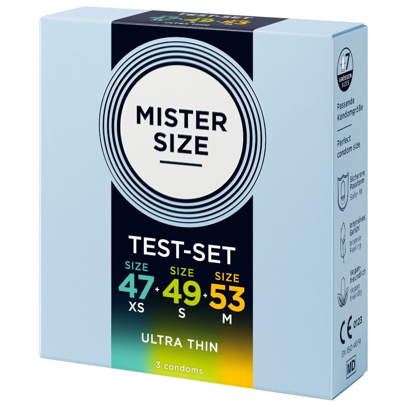 MISTER SIZE - PACOTE DE AMOSTRA DE PRESERVATIVO TAMANHO 47-49-53 MM (3 UNIDADES) - Image 3