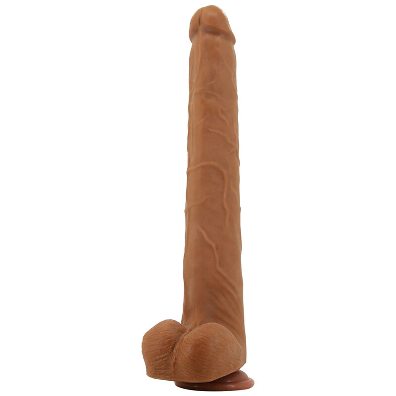 PRETTY LOVE - VIGGO DILDO DESLIZANTE COM TOQUE SUAVE E REALISTA, 36,5 CM MARROM - Image 3